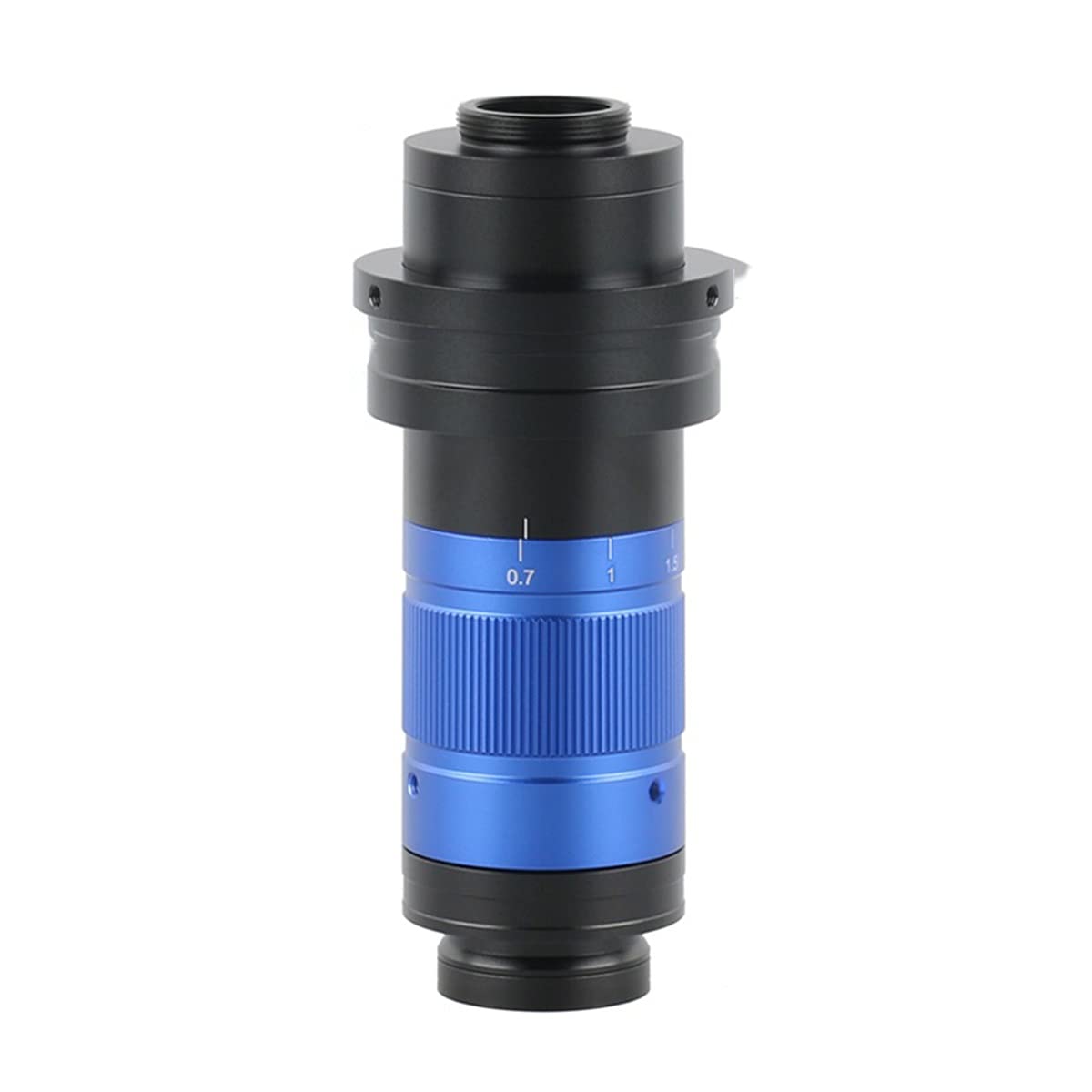 Microscope 300X 450X 600X Digital Monocular Continuous Zoom C-Mount Lens Microscope Camera(300X)