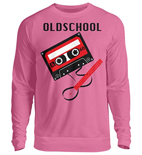 Pull-over rose unisexe de style oversize un vêtement en maille chaud et moderne