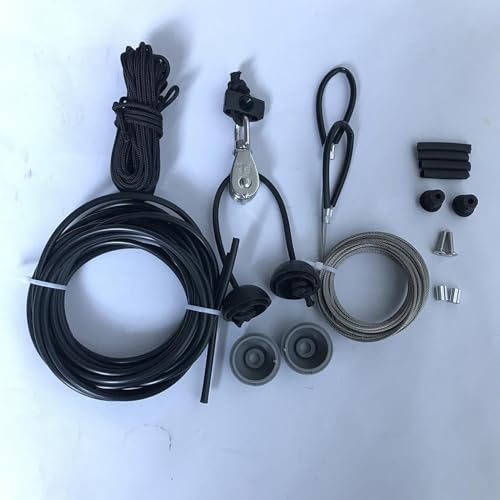 Kit direction kayak pour stabiliser la trajectoire en canoë et traîne - 7