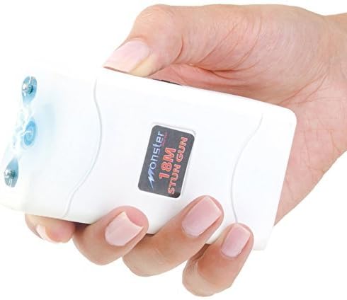 Rechargeable Stun Gun Flashlight with Safety Switch, Fierce Power and Sound