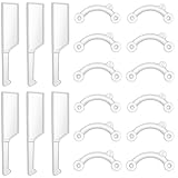LXUEJIE 6 Pairs Nose Lifter, Nose Shaper, Noses Up Lifting Shaping Clip, Noses Job Insert for Rhinoplasty Shaping, No Pain Invisible Shaper Tool Straightening Beauty Kit Women Men (White)