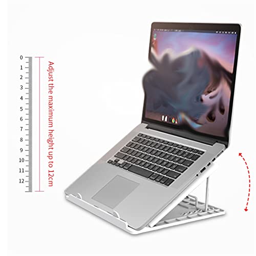 Base portátil ajustable para laptop con ventilador miniatura 5