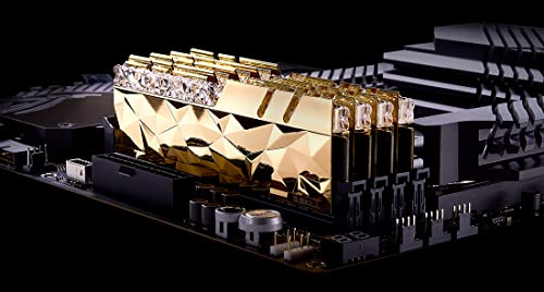 Image of G.Skill Trident Z Royal Elite 32GB (2x16GB) DDR4 3600MHz CL16-19-19-39 1.35V Desktop Memory RAM - F4-3600C16D-32GTEGC, Black