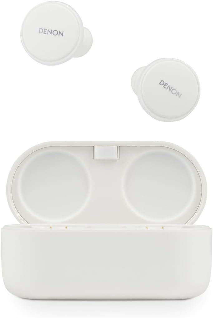 AHC15PLWTEM Wireless Earbuds Bluetooth PerL Pro AH-C15PL Personalization, Adaptive Active Noise Cancelling, Multi-Point Compatible, Lossless Sound, Wireless Charging Compatible, IPX4 Splashproof, Microphone Included, White