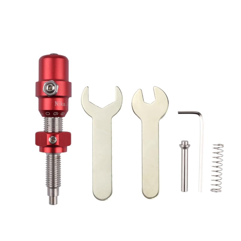Couches de tir à l'arc Cushion Plunger Acier Inoxydable Bouton Plunger Réglable RH/LH pour Arc Recurve Sport Accessoires