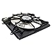 TRQ A/C Condenser Cooling Fan Assembly Compatible with 2011-2017 Honda Odyssey HO3113131