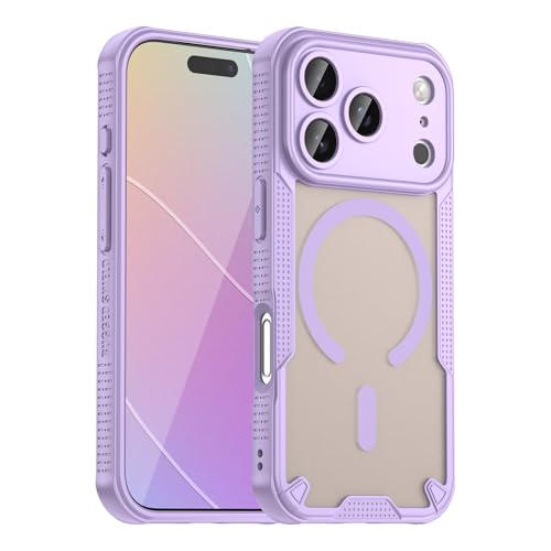 �X�}�z�P�[�X �Ή��@�� for Honor 600 Pro �}�O�l�b�g�� �X�}�z�P�[�X�y�J���������Y�ی� �ϏՌ� 2-in-1�FPC���w�ʃp�l���{TPU�zPurple