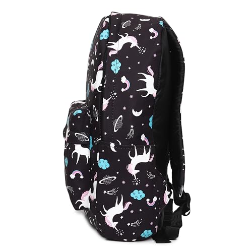 Image of MELVIS 20L Water Resistant Backpack with Bottle Compartment | Lightweight Travel & School Bag for Men, Women & College Students | Trendy Laptop Backpack for Daily Use