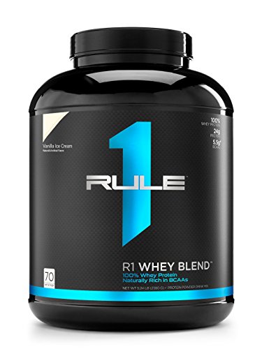 Image of Rule 1 R1 Whey Blend - 5.2 lbs (Vanilla Ice Cream)