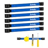 Rechabite 6 tiras magnéticas de 12 pulgadas, tornillos de montaje incluidos