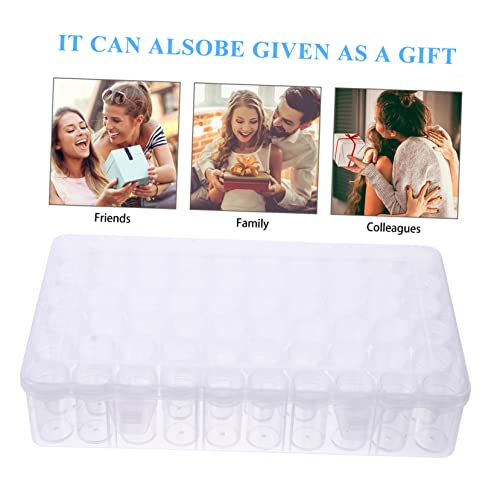 Boîte plastique transparente 60 compartiments pour rangement de colliers et bracelets - 5