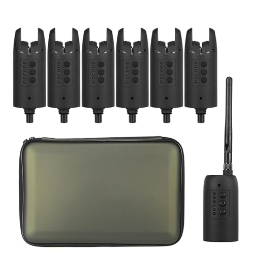 Alarma para pesca digital que evita pérdidas de picadas con alerta de sonido inalámbrica 2