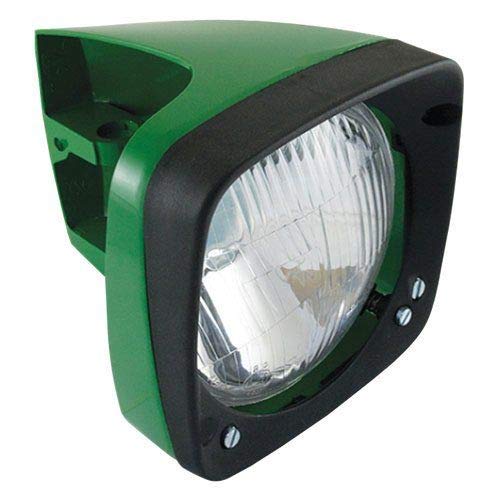Faro izquierdo JD serie 30, serie 35, serie 40 tipo de bombilla europea R2 metalico