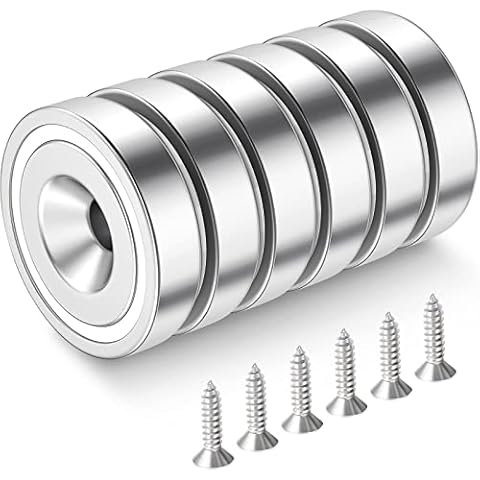 Wukong Super Strong Neodymium Magnets with Screws Cover