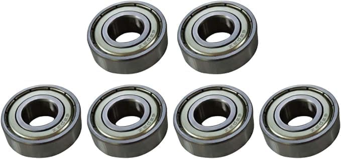 Band Saw Bearings Set of 6 Fits - HARBOR FREIGHT 62366 PORTABLE SAW MILL BAND SAW - Guide & Thrust Bearings - Replacement Bearing