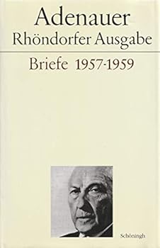 Paperback Adenauer Briefe 1957-1959 [German] Book