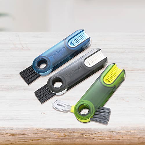 3 In 1 Multifunctional Cleaning Brush,(3Pcs) Cup Lid Cleaning Brush Set, Bottle Cleaning Brushes, Water Bottle Cleaner Brush, Multi-Functional Crevice Cleaning Brush #TOP5