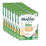 Laboratoire Modilac - Céréales Bio Nature Sans Sucres Ajoutés*** - Dès 4 mois - 250g - Lot de 7