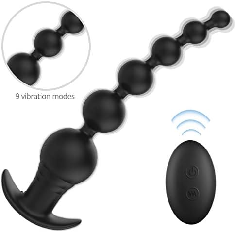 10 Function Mens Silicone Electric Prostata Massaḡer with Handle USB Charging Ṽịbṙàňtor for Men Àmàl Ṽịbṙàňtor