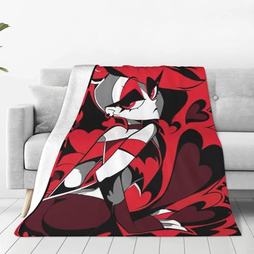 ヘルヴァ・ボス 毛布 ブランケット 大判 フリーサイズ 暖かい 軽量 ふわふわ 一人用 ソファ ベッド オフィス 膝掛け 洗える 秋冬40"x30"