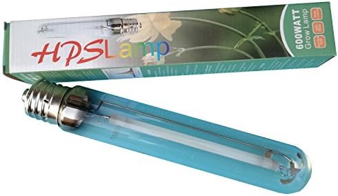 HPS Grow Light 400 Watt, 50000 Lumens 2100K High Pressure Sodium Grow Lamp Bulbs HPS for Indoor Plant Flowering Growth