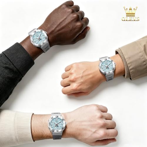 Image of OLEVS Automatic Watches for Men Business Dress Mechanical Luxury Wristwatch
