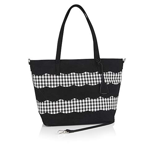 Sac de plage noir Mijas grand format pour emporter toutes vos affaires