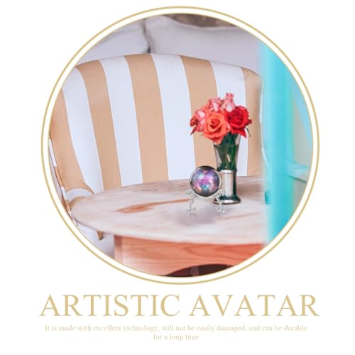 Support boule de cristal en alliage socle décoratif maison - 8