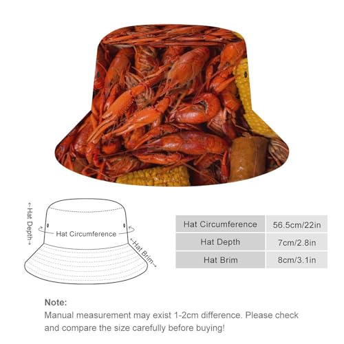 Chicken Nugget Bucket Hat for Women Funny Realistic Food Fisherman Cap for Teens Novelty Sun Hat for Men Outdoor2