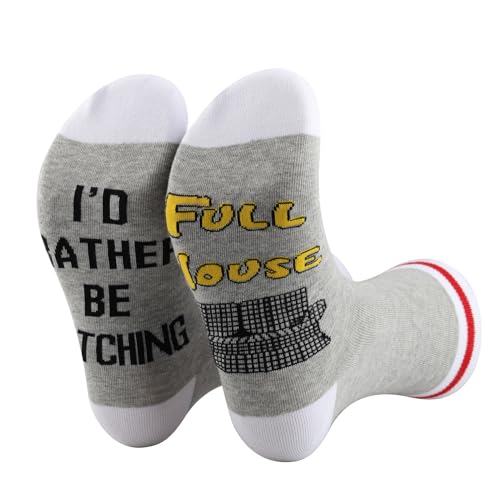 2 Pairs F-House TV Show Inspired Socks 90s TV Show Merchandise Socks Single Parent Gift4