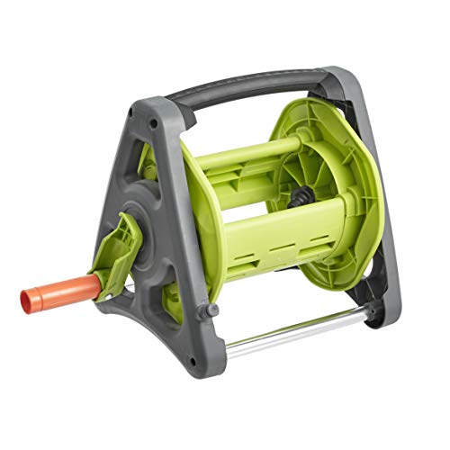AmazonBasics Garden Tool Collection - Hose Reel - up to 50ft, 1/2'
