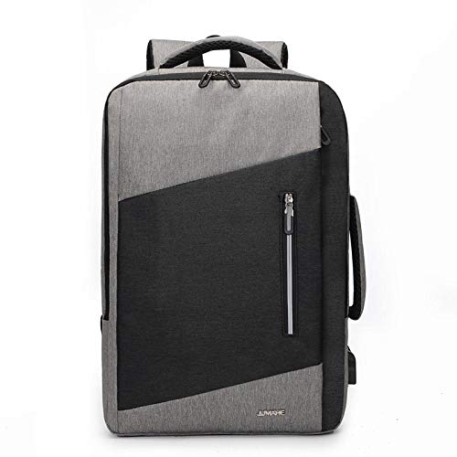Laptoptasche Rucksack Wasserdichter Rucksack Männchen Bagpack Mit Großer Kapazität 15,6 Zoll Laptop Rucksack Rucksack Grau Kostenlose