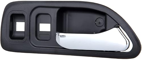 Miniatura 4 de SCITOO Pasajero delantero interior derecho ajuste para 1994-1997 para Honda para Accord 1 pieza cromo negro reemplazo de manija de puerta