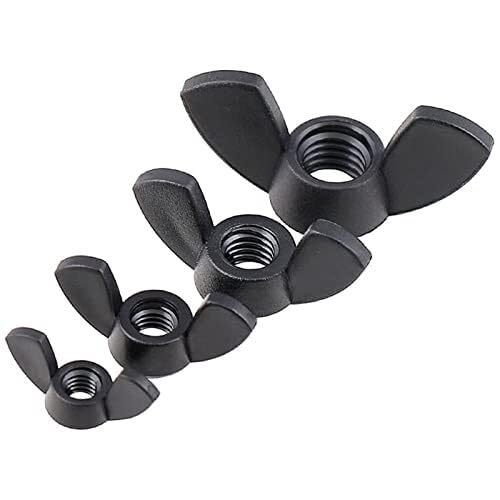 Wing nut, Hand Twist nut, nut Wing Nuts Nylon Thumb Nut Hand Twist Black