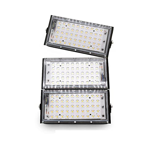 Éclairage paysager LED 50W imperméable projecteur de rue bleu - 8