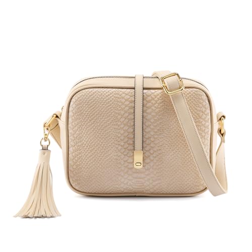 Women's Classic PU Crossbody Bag – Stylish Shoulder Purse with Tassel for Evening, Parties & Daily Chic Outfits