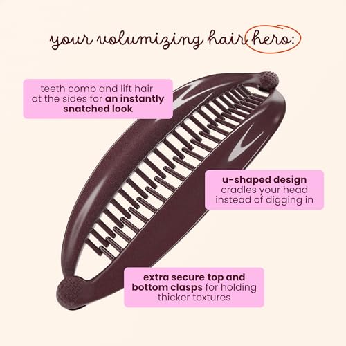 image for Cobana Banana Clip Hair Clips - Volumizing Hair Claw Clips & Hair Styl