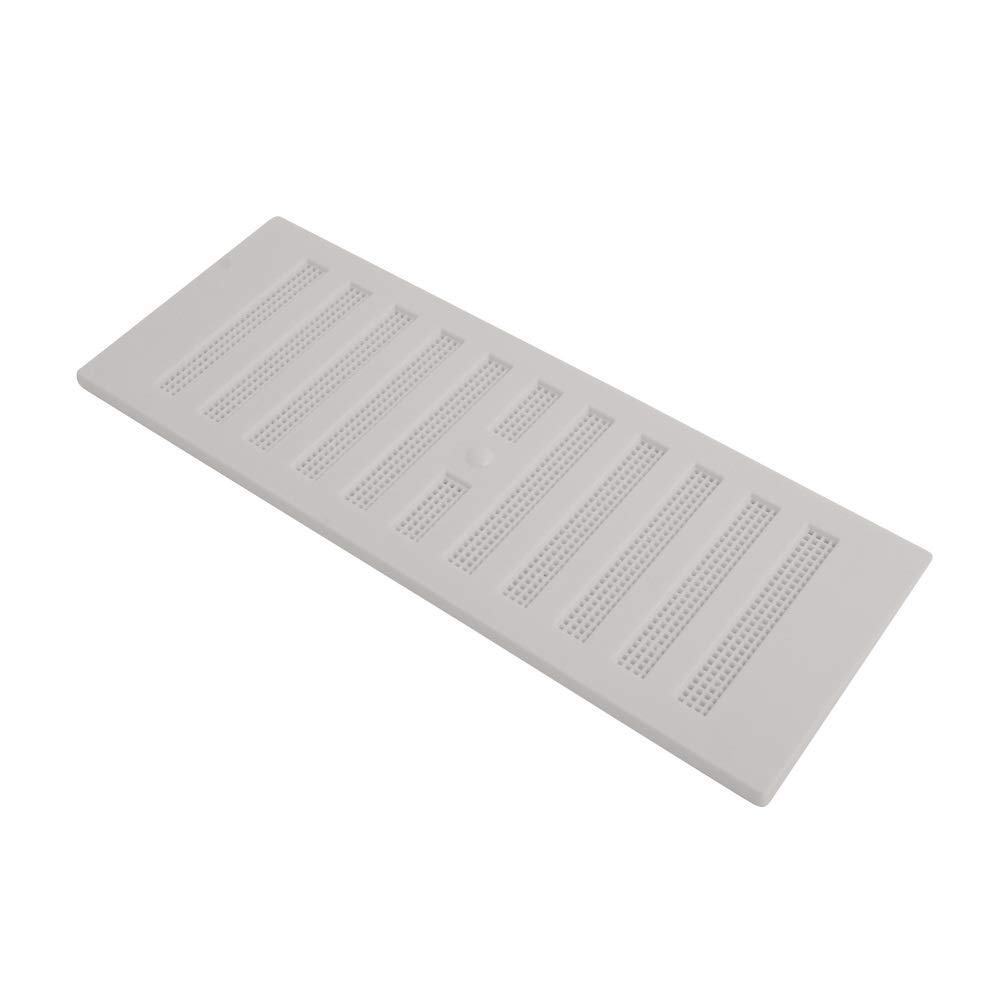 Lunn Hardware White Plastic Hit & Miss Vent , 9-Inch x 3-Inch Size
