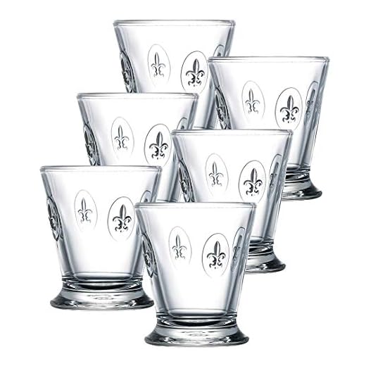 La Rochère Serie 'Lilienblte' Whiskybecher (6 Stück)