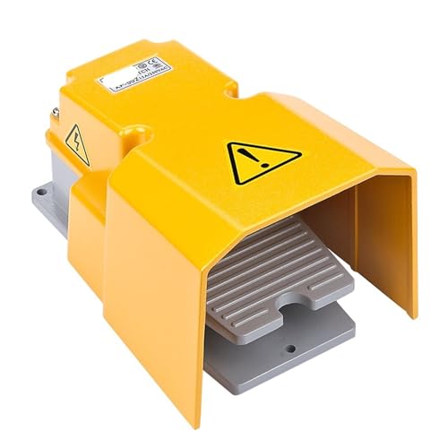 Interruptor de pedal XF-502/B para control de máquinas en talleres de corte