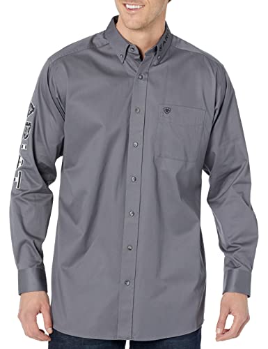 Chemise en sergé uni homme Ariat anti-plis et respirante