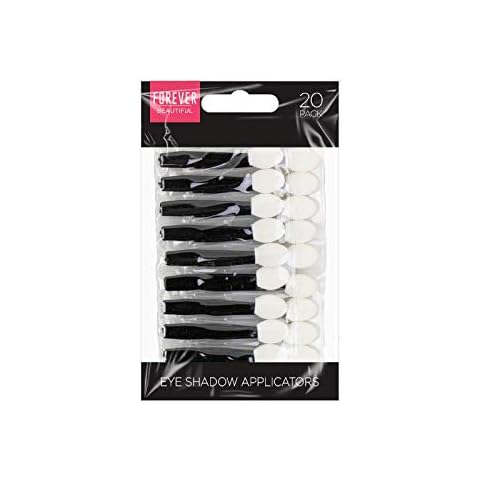 20 Pack Disposable Sponge Eyeshadow Brushes Cover