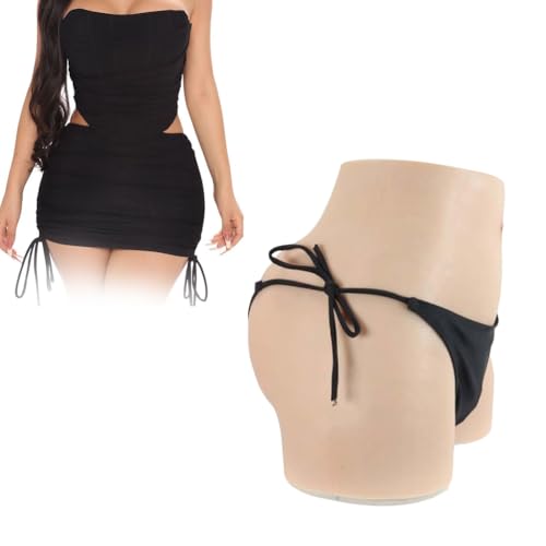 Culotte en silicone pénétrable shapewear rembourré transgenre