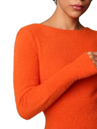 Image of Only Women's Nylon Blend Round Neck Sweater