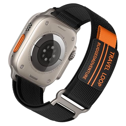 Image of Trail Loop for Apple Watch Ultra 3/2 Strap 49mm 46mm 44mm 45mm 42mm 41mm 40mm 38mm iWatch Straps for Men/Women,Nylon Sport Strap for Apple Watch Series 11 Straps 10 9 8 7 6 5 4 SE/2 3