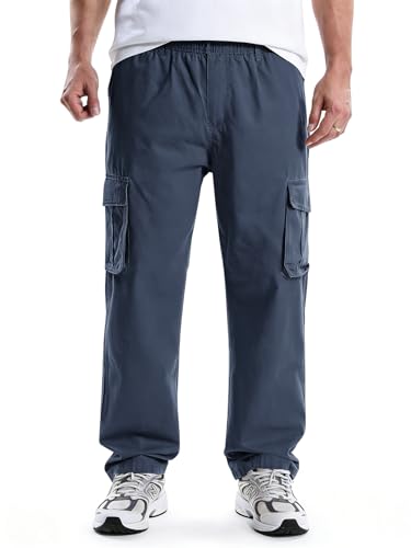 Pantalon loose homme taille élastique en coton pour en finir avec les vêtements serrés