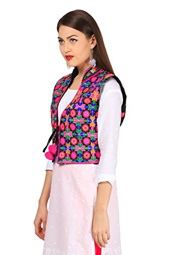 ethnic shrug jacket