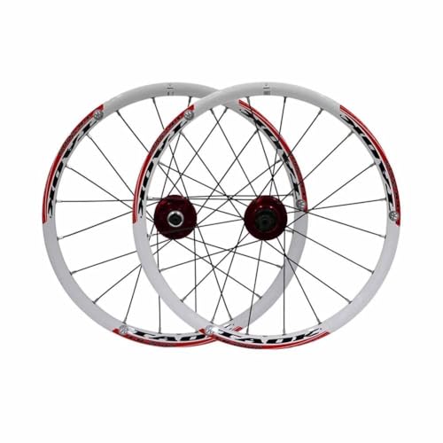 BMXzC[Zbg 20C` 406 }EeoCN NCbN[X tg AzC[ 100/135mm A~ fBXNu[L ܂肽ݎ]ԗp 7/8/9Xs[hJZbg(White Red)