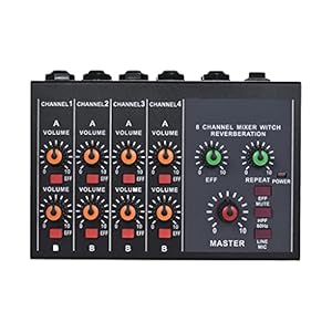 PFDTS Mixer Professional 8 Channel Studio Audio DJ Mengen Console Amplifier Digitale Microfoon Sound Mixer Sound Card