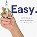 Pet Nail Clippers for Indoor Cats & Small Animals - Precision Angled Blades & Steady Grip - Ideal for Kittens Tiny Dogs Rabbits Birds - Nail Trimmer & Claw Scissors for Home Grooming - eBook Guide